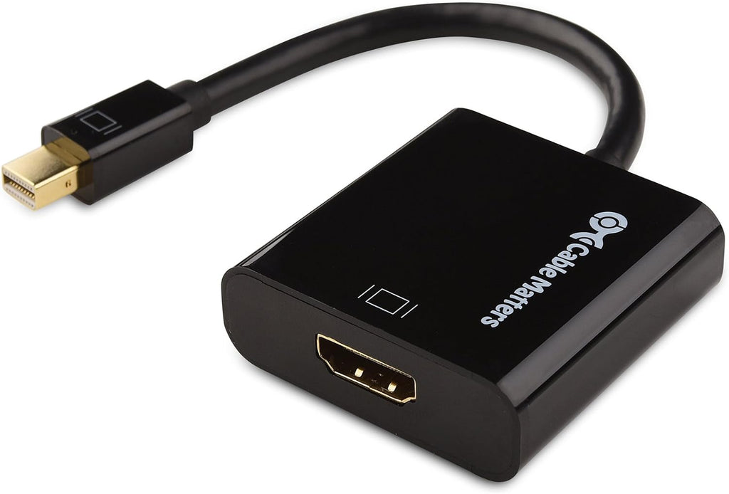 Active Mini DisplayPort to HDMI Adapter, Mini DP to HDMI | 4K@60Hz, Supports Eyefinity Technology