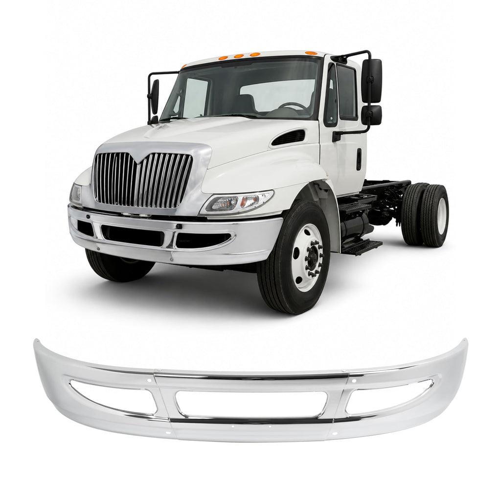 Front Bumper Compatible with 2009-2015 International 4300
