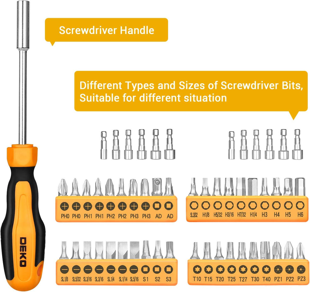 192 Piece Mechanics Tool Set Socket Wrench Set, Plastic Storage Case with Auto Repair Hand Tool Kit Wrench Tool Box Set