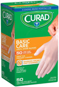 Powder-Free Vinyl Exam Gloves-50 ct
