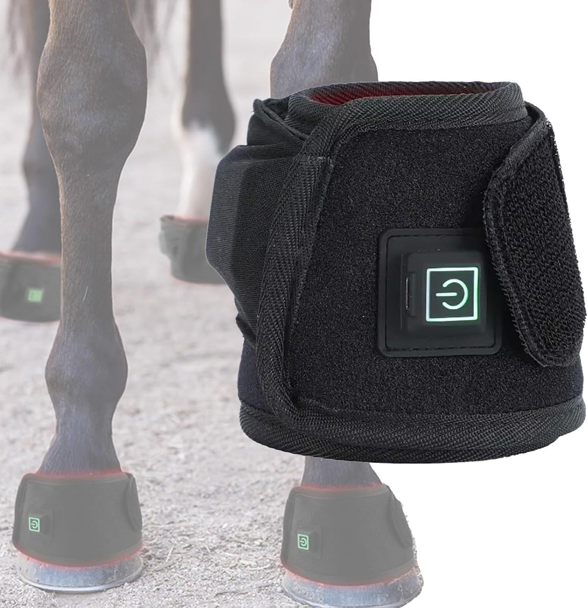Wearable Red Light Therapy Hoof Boots, LED Light Therapy Wrap for Horses