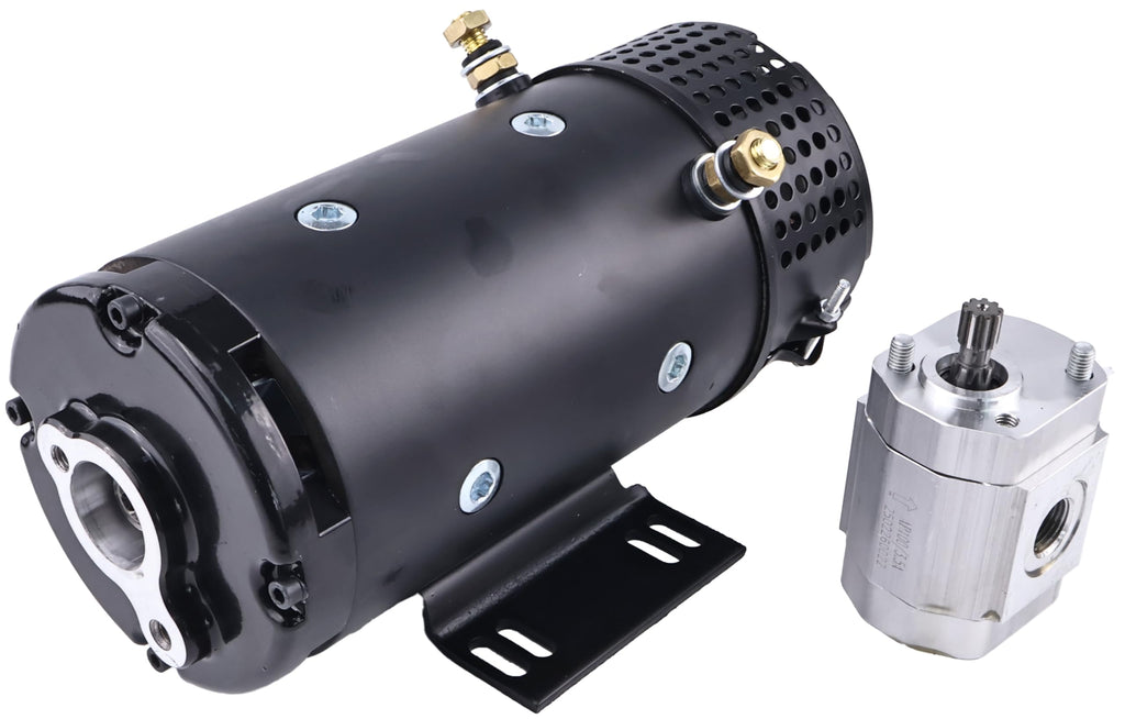 LSSOCH 24V Hydraulic Pump&Motor Assy 161937 169261 169260 AP100-3.5 ZD2973H Compatible with Skyjack SJIII3215 SJIII3219 SJIII3220 SJIII3226 SJIII4620 SJIII4626 SJIII4632