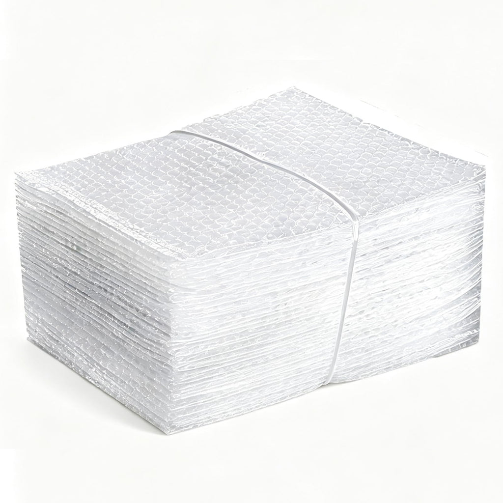 12x12Inch Bubble Out Bags 50pcs, Double Walled Cushioning Pouche Bag