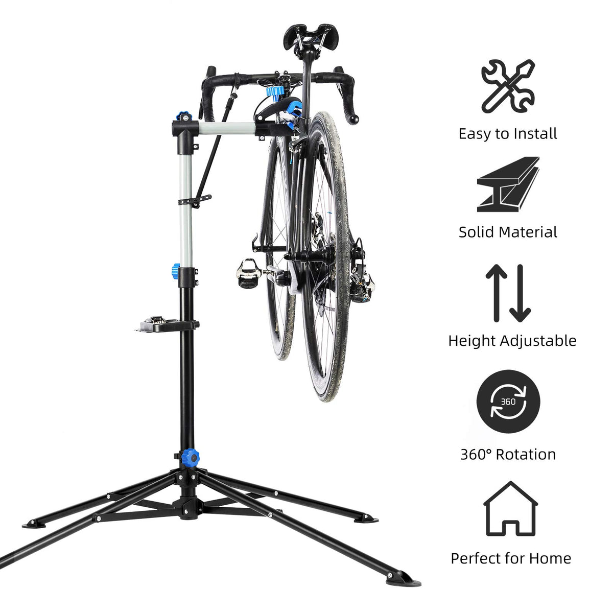 Bike Repair Stand Height Adjustable Bicycle Maintenance Rack