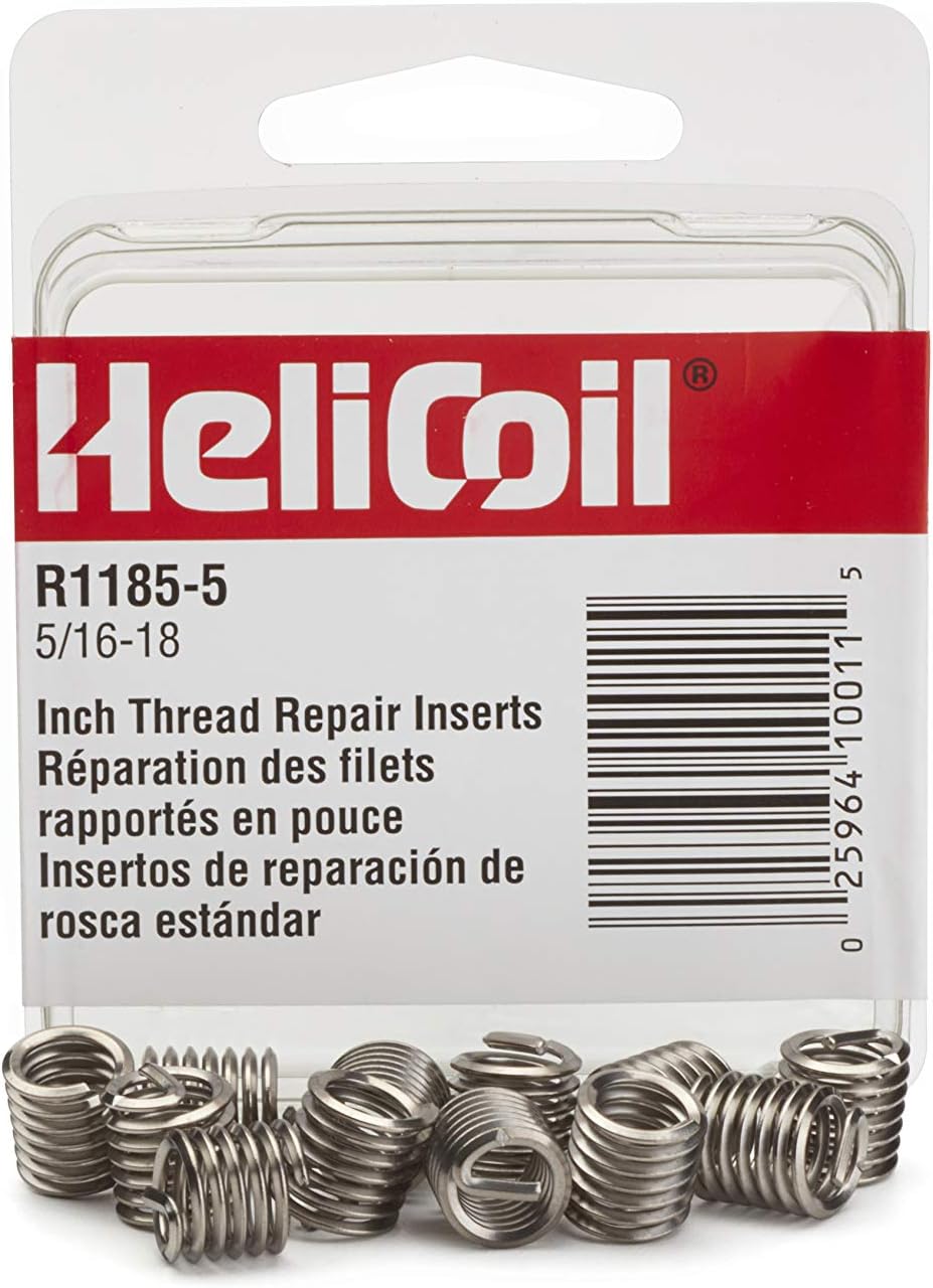 Helical Insert, 304SS, 5/16-18, PK12