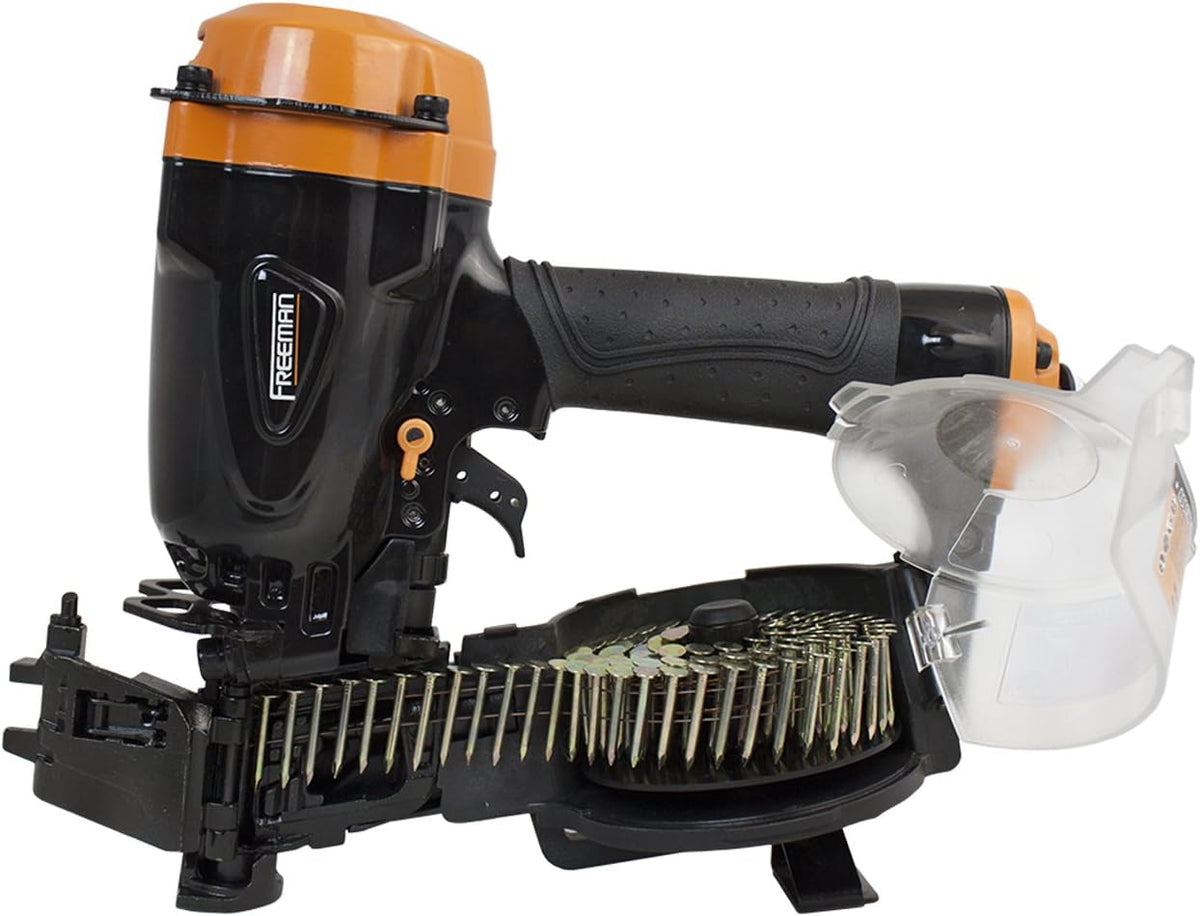Pneumatic 15° 1-3/4" Rapid Fire Coil Roofing Nailer | PCN450