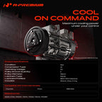 A-Premium AC Compressor Compatible with Chevrolet Prizm 1998-2002