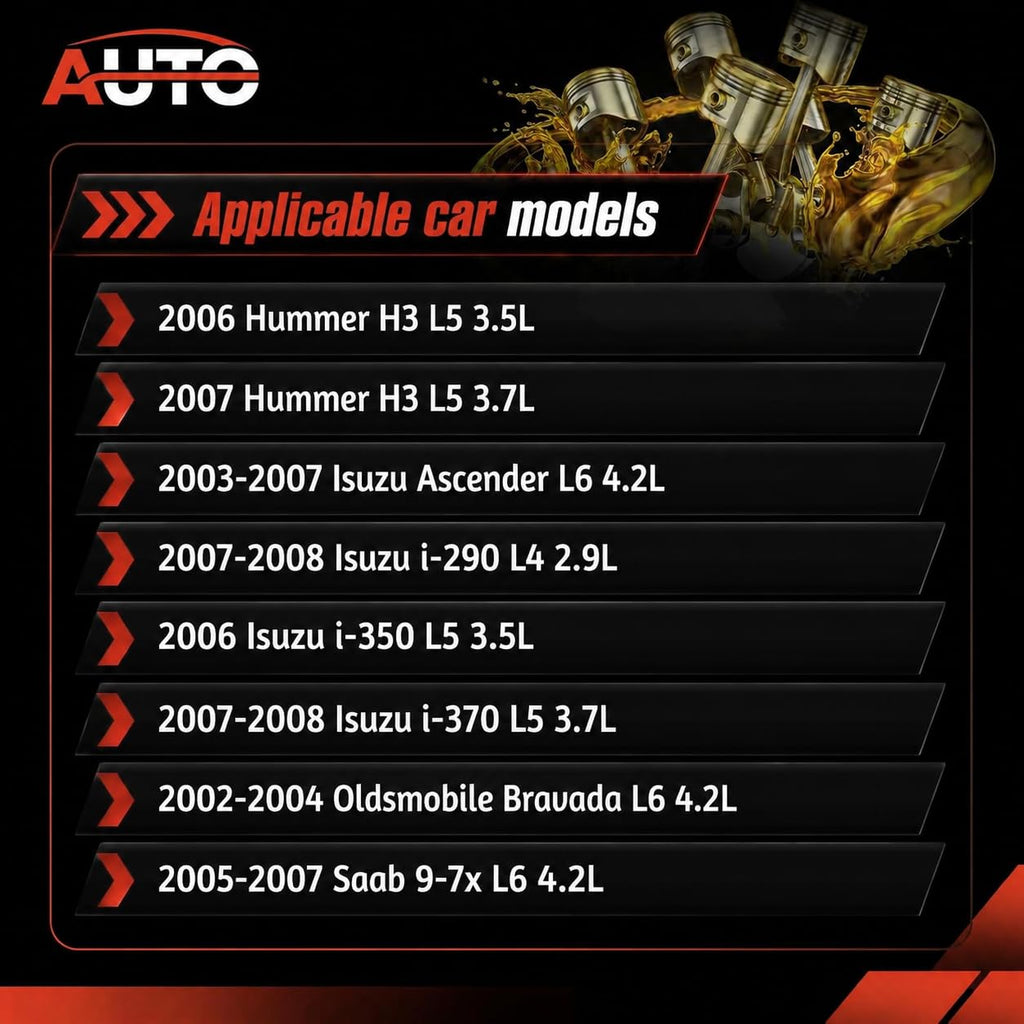 AUTO OCCASION Fuel Injector 6 Pack for Buick GMC