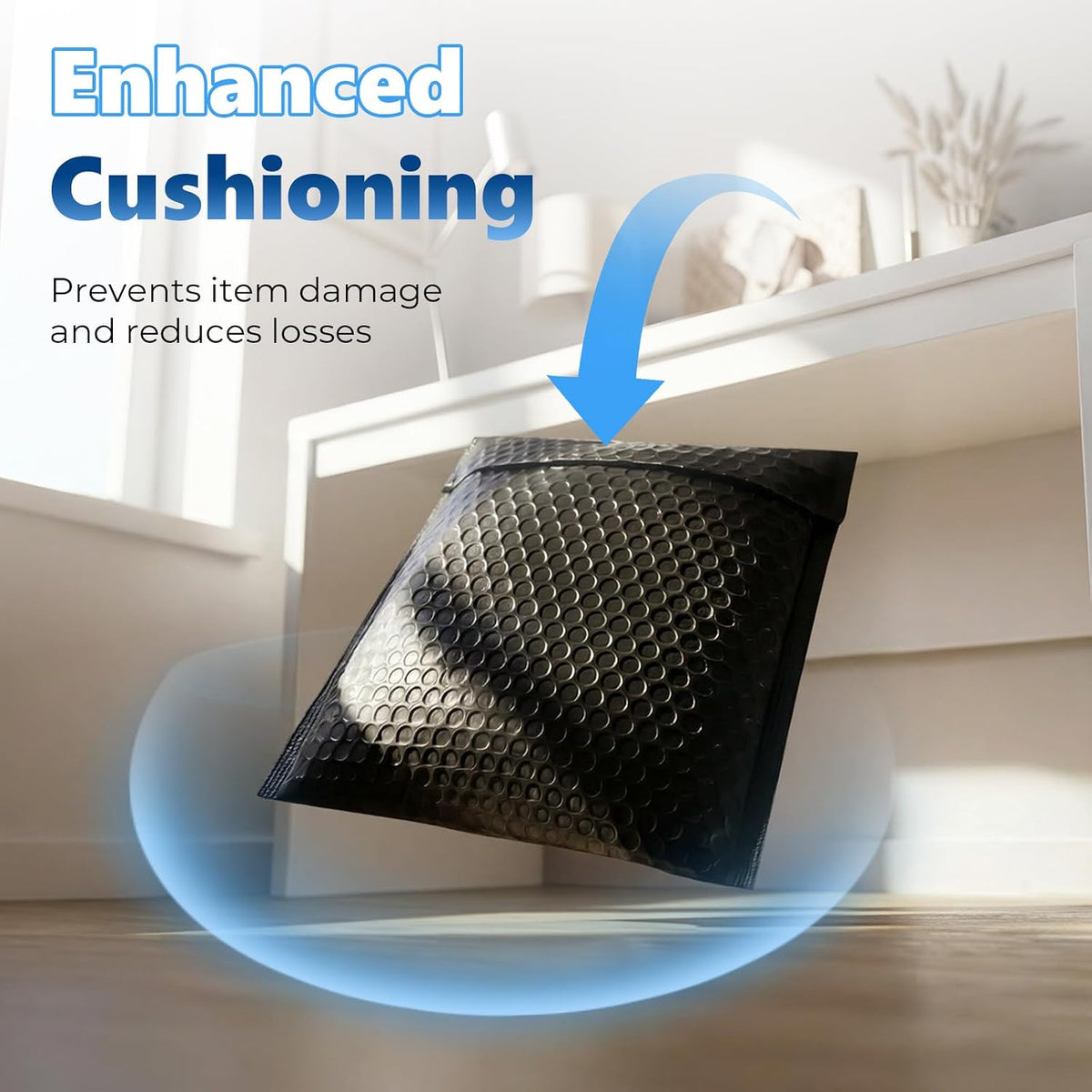 Bubble Mailers True 8.5x11" Usable Size Padded Envelopes 25 Pack