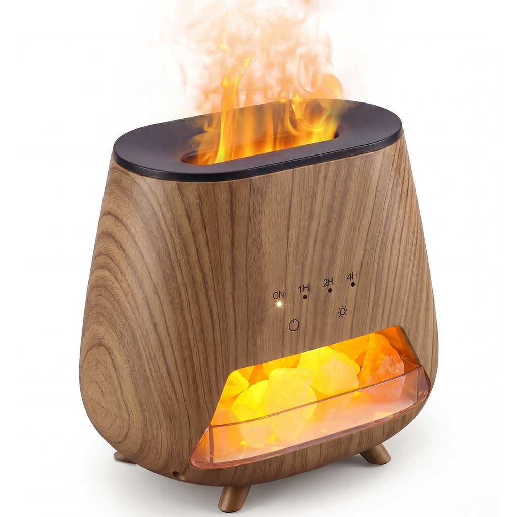 Essential Oil Diffuser for Home: 𝟒-𝐢𝐧-𝟏 Himalayan 𝐒𝐚𝐥𝐭 Lamp