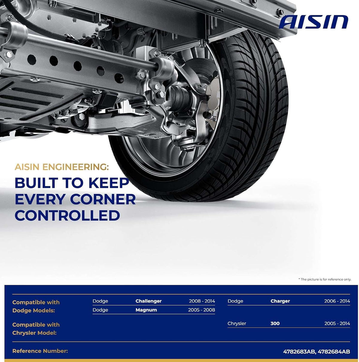 AISIN AFTERMARKET JSBCH-00134 Set of 2 Front Sway Bar Bushing