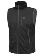 Men's Lightweight Golf Vest Outerwear Black XL