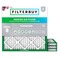 13.5x13.5x1 Air Filter MERV 8 Dust & Allergy Defense (4-Pack)