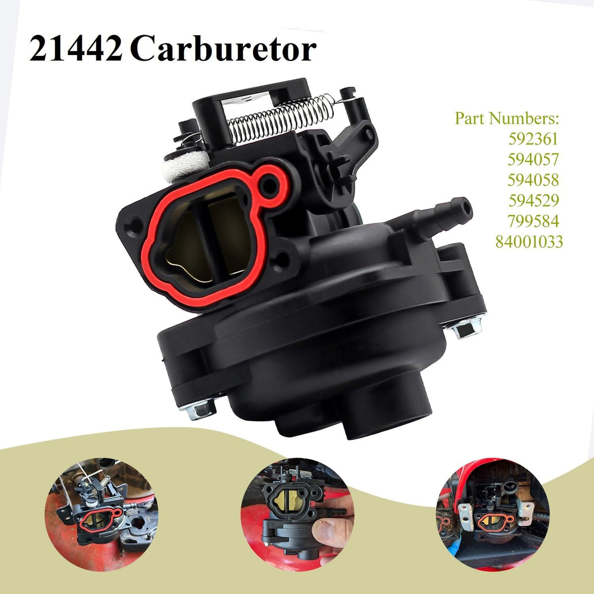 21442 21445 Carburetor for toro gts 150cc/Vortex smart stow Lawn Mower