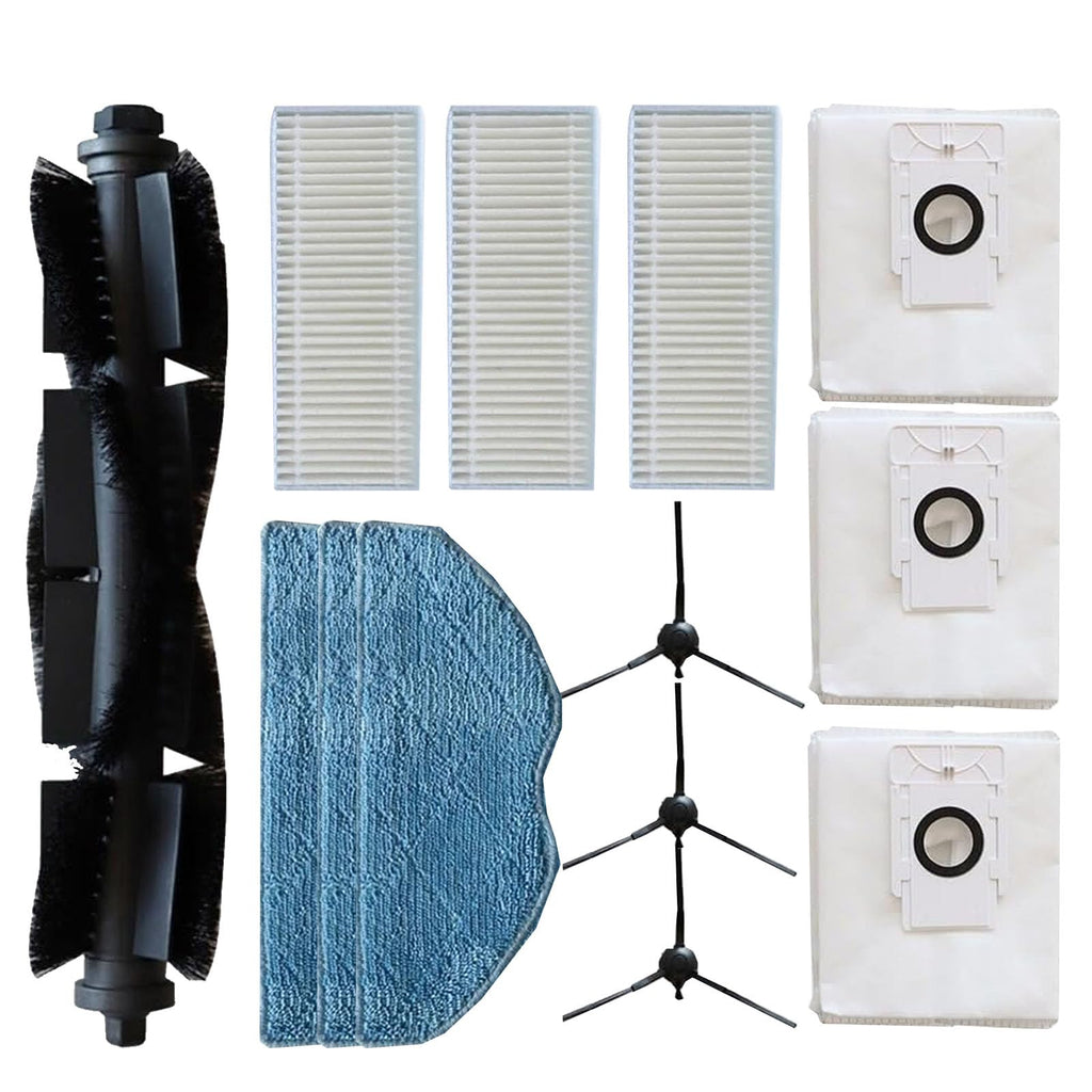 Replacement Accessories Kit for 360 Botslab S8 Plus Vacuum Cleaner 13 Pack