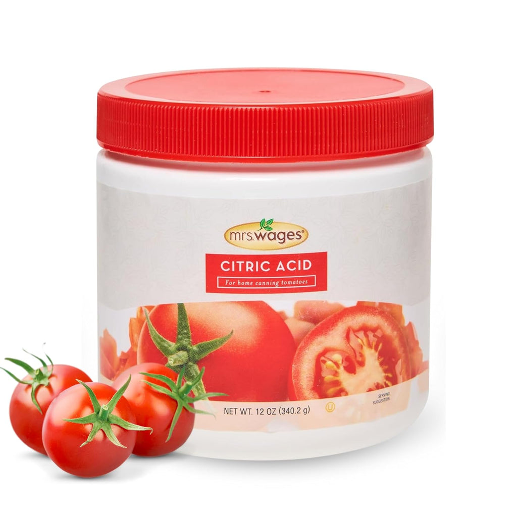 Citric Acid, Preserves Taste & Freshness, 12 oz Jar