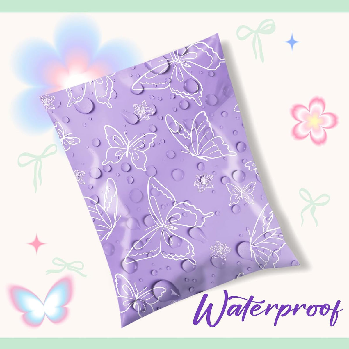 Poly Mailers 14.5x19 50 Pack, Large Shipping Bags for Clothes