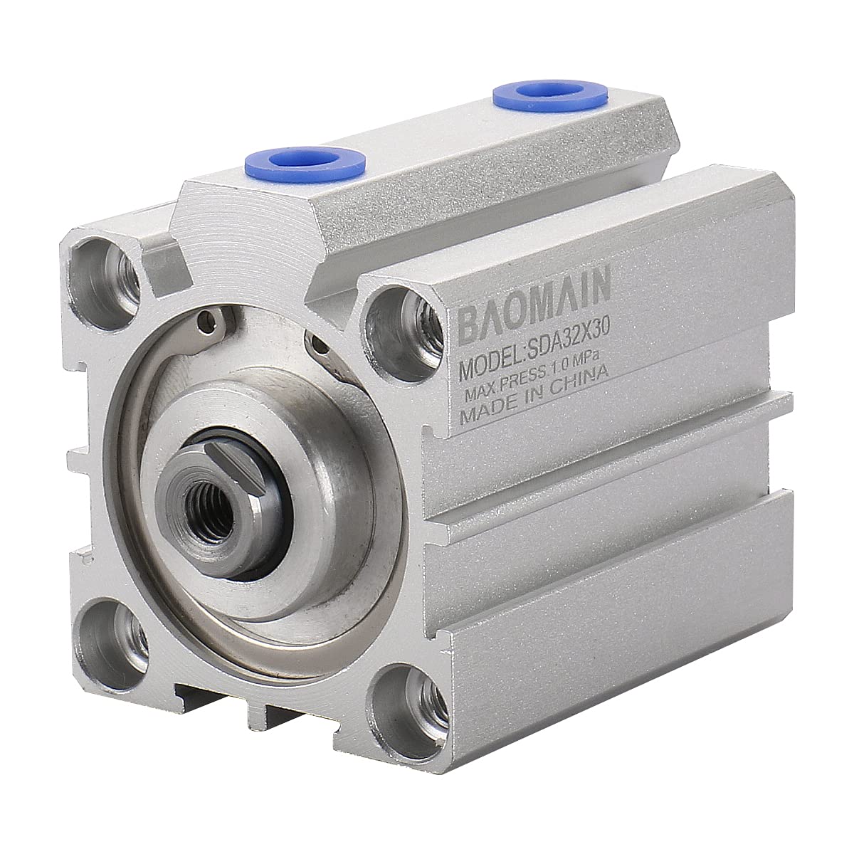 Baomain Compact Thin Air Cylinder SDA32x30 32mm Bore 30mm Stroke
