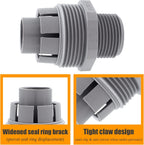 4Pcs 1 Inch NPT Electrical Conduit Connector Fittings