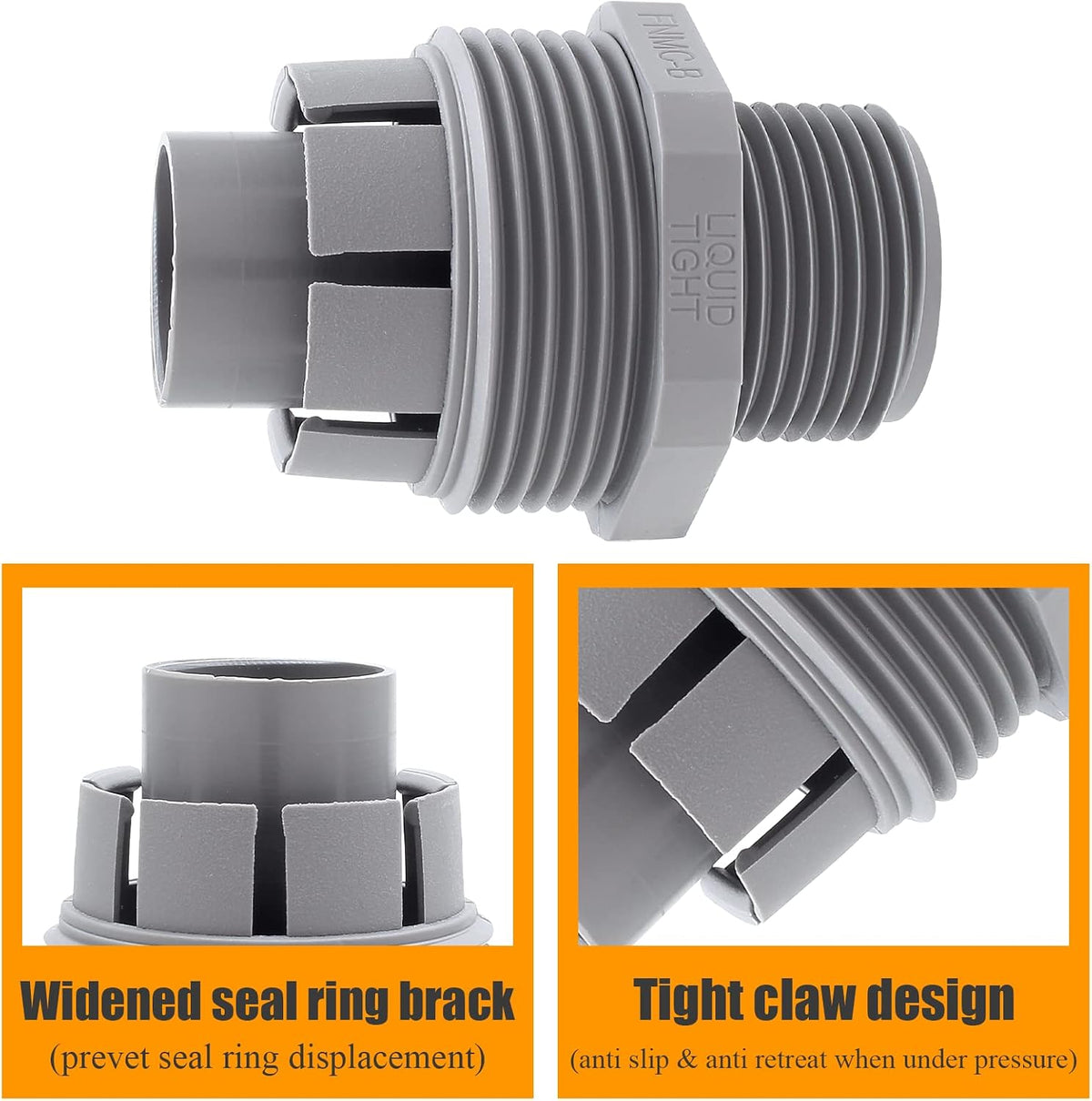 4Pcs 1 Inch NPT Electrical Conduit Connector Fittings