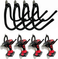 Power Tool Organizer - Wall Mount Garage Storage Rack, Hanger Hooks for Drills, Cables, Accessories & Tool Box