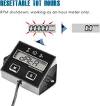 Runleader RL-HM011E Digital Hour Meter & Tachometer
