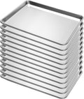 Aluminum Baking Sheet Pans, Half Size 18"x13", 12 Pack