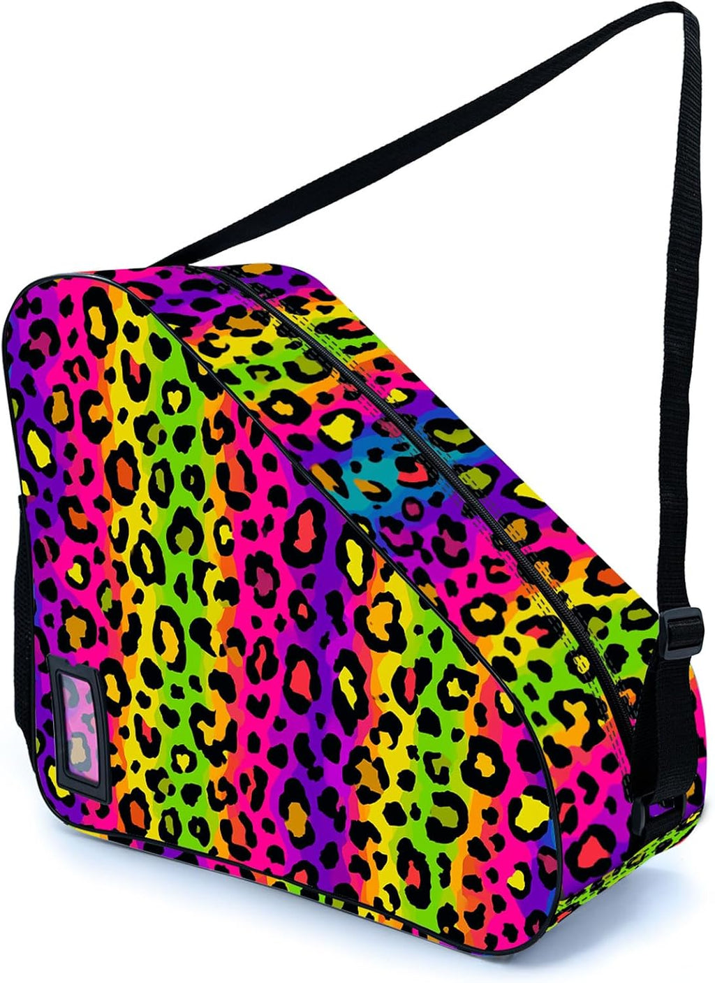 Camo Print Skate Bag For Ice Roller Inline Skates With Adjustable Shoulder Strap Fit Women Men Adults