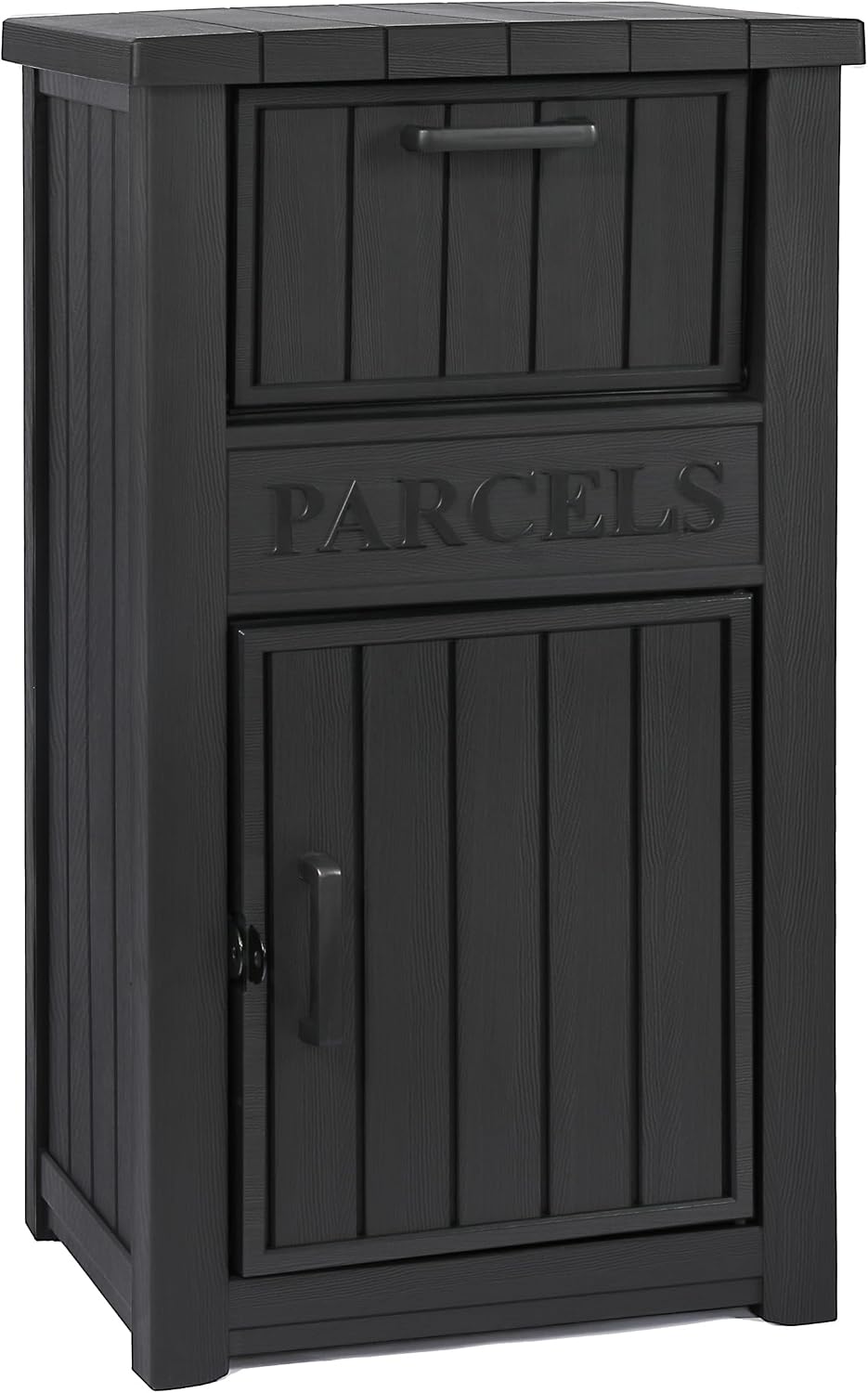 Package Delivery Box for Outside, Outdoor Storage with Lockable Secure, Anti-Theft Parcel Drop Boxes Outdoor Package