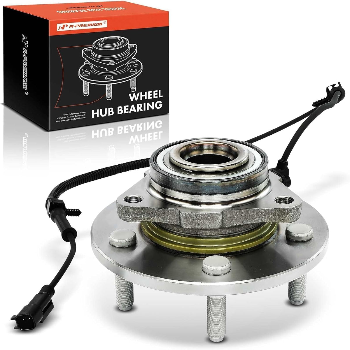 A-Premium Front Wheel Bearing Hub Assembly for Ram 1500 2012-2018