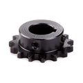 Tsubaki Single Strand Sprocket, 2.650in OD, #40 - 40B15F-1B