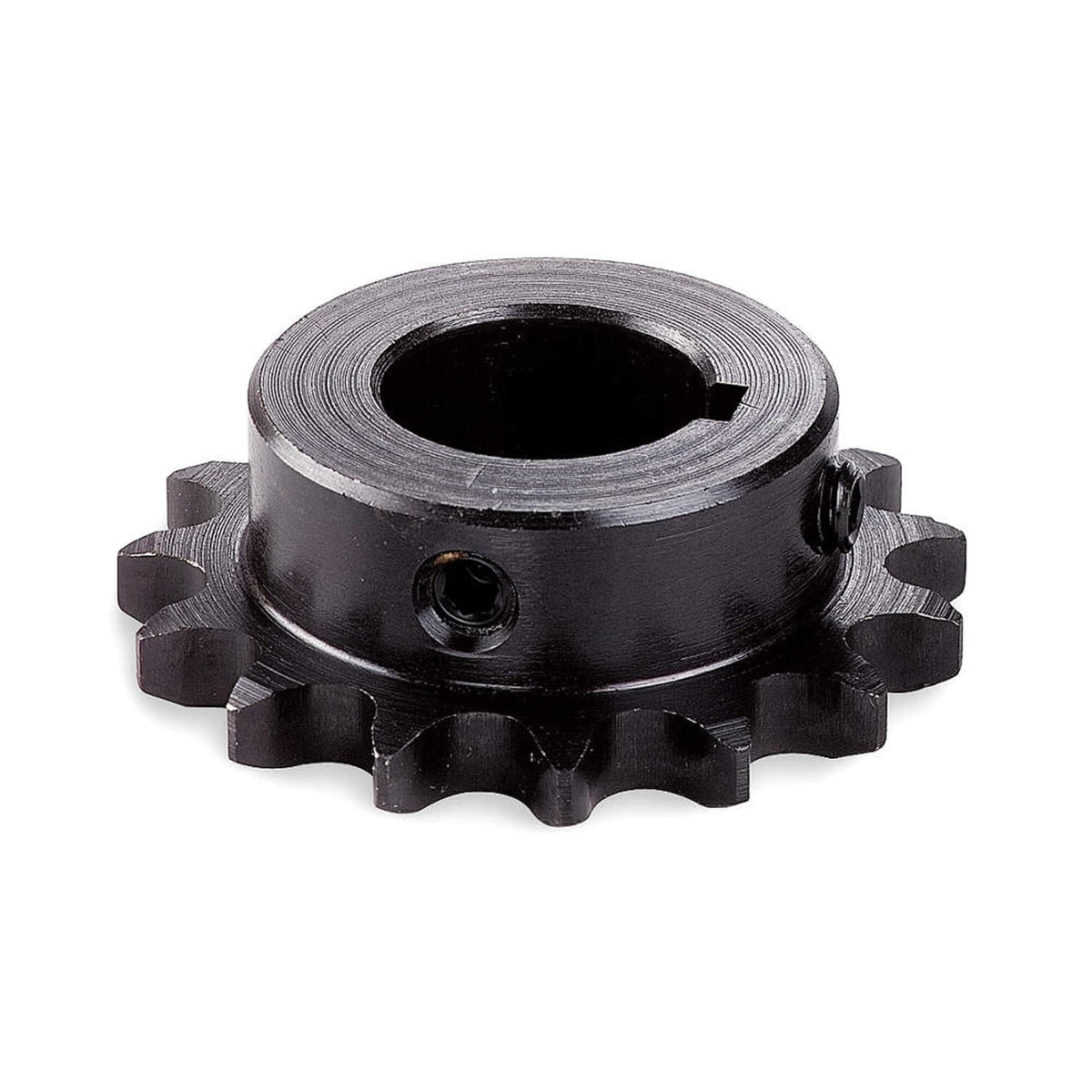 Tsubaki Single Strand Sprocket, 2.650in OD, #40 - 40B15F-1B