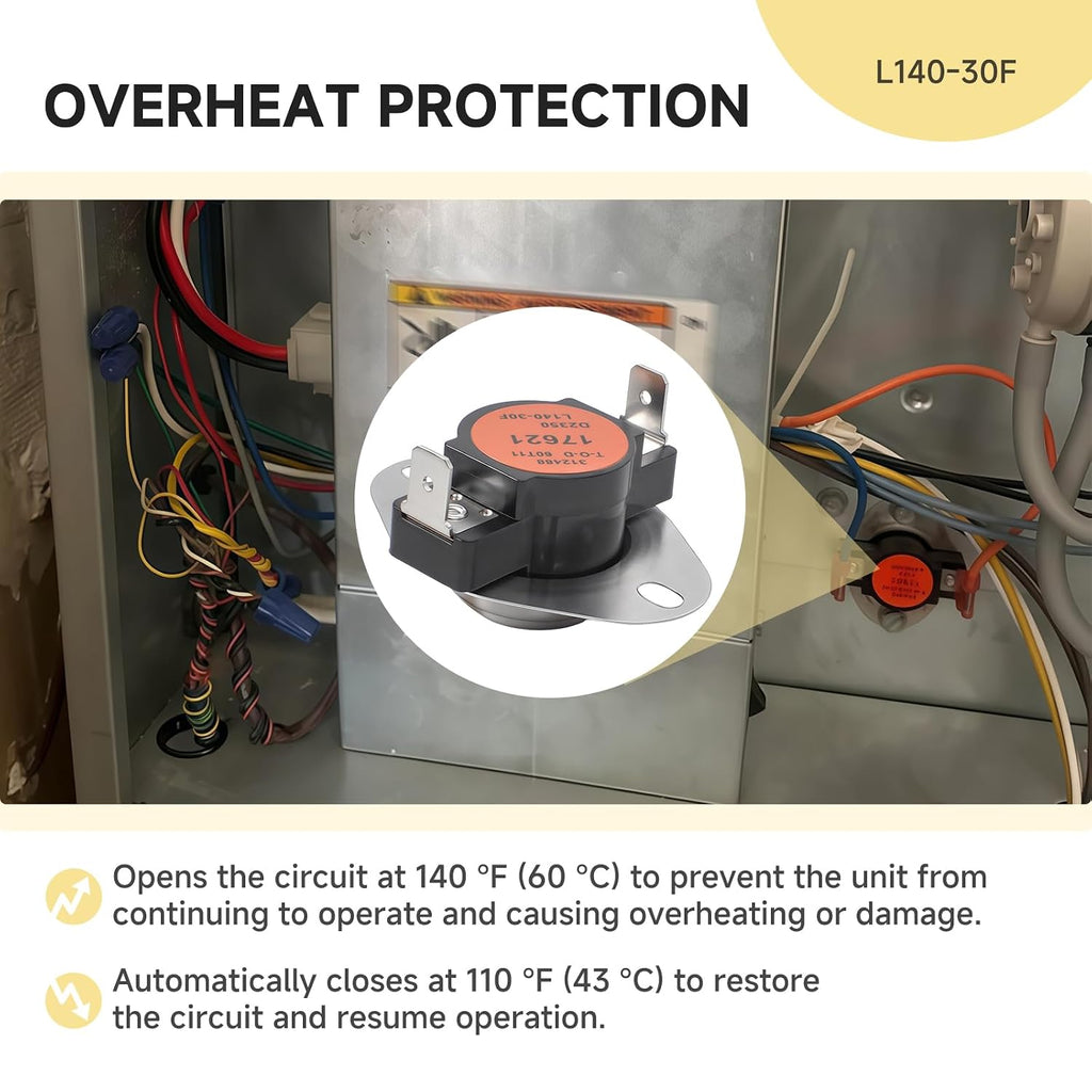 S1-02535380000 Limit Switch Compatible with Coleman York Evcon
