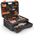 328-Piece Tool Set - Tool Kit Toolbox Storage Case with Drawer, General Household Hand Tool Kit Perfect for Home &