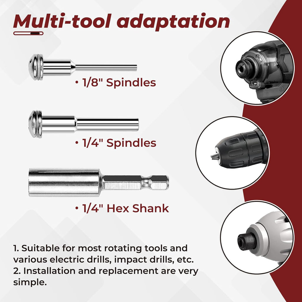 20PCS Cutting Wheel for Drill,10PCS 1.5" & 10PCS 1.97" Cutting Disc
