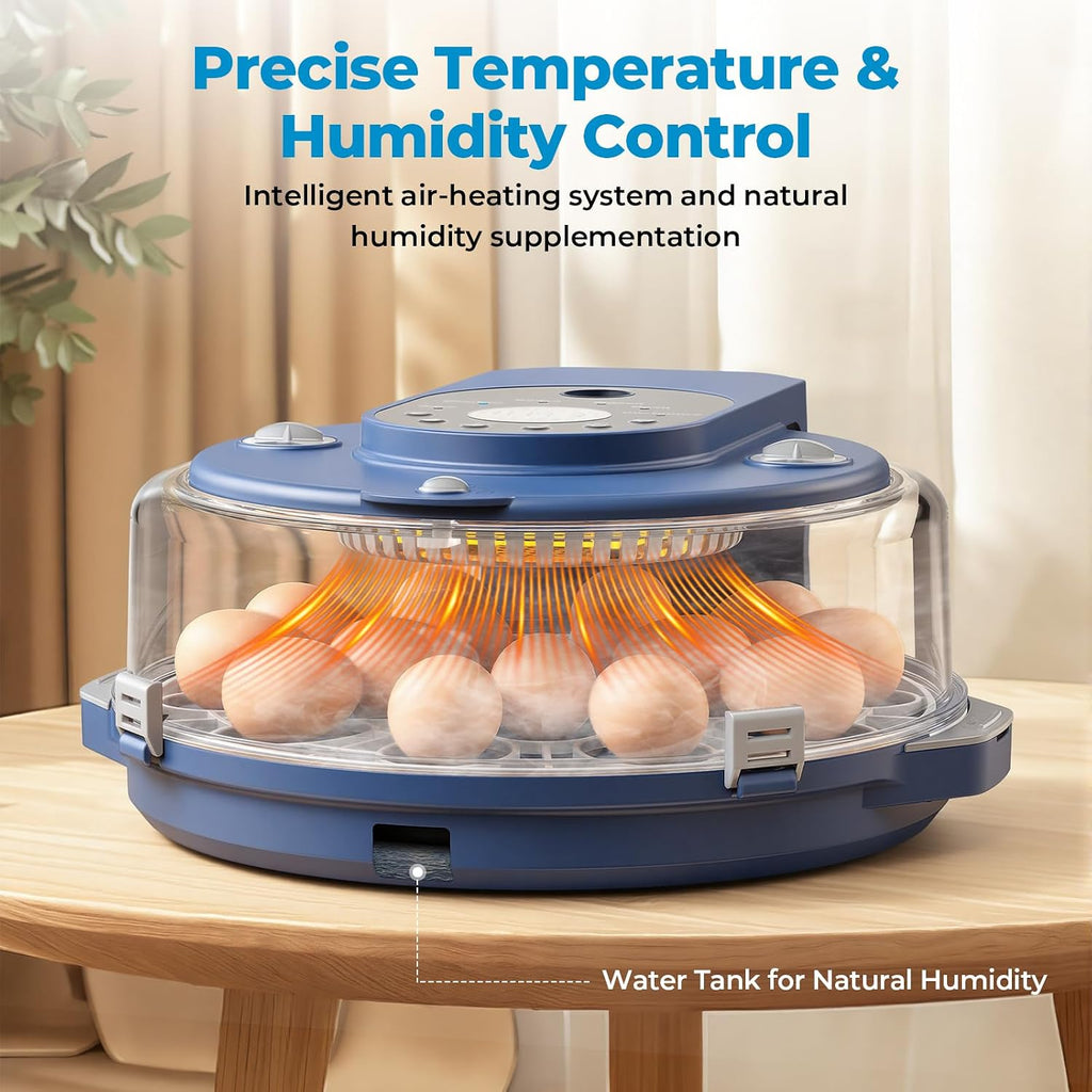 Egg Incubator for Hatching Eggs, 5 Preset Incubation Modes & 1 Custom Mode
