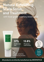 Rosemary Scalp Scrub 5.82oz / 165g