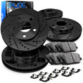 R1 Concepts Front and Rear Brake Kit Fits 2016-2021 Mazda CX-9