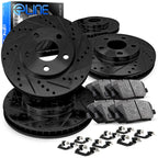 R1 Concepts Front and Rear Brake Kit Fits 2016-2021 Mazda CX-9