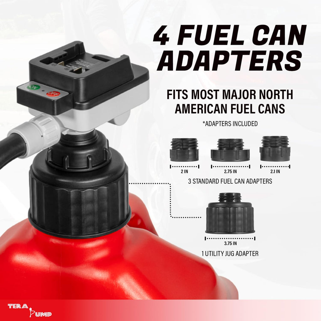 TERA PUMP Cordless Battery Powered Liquid Transfer Pump (4.0 GPM)