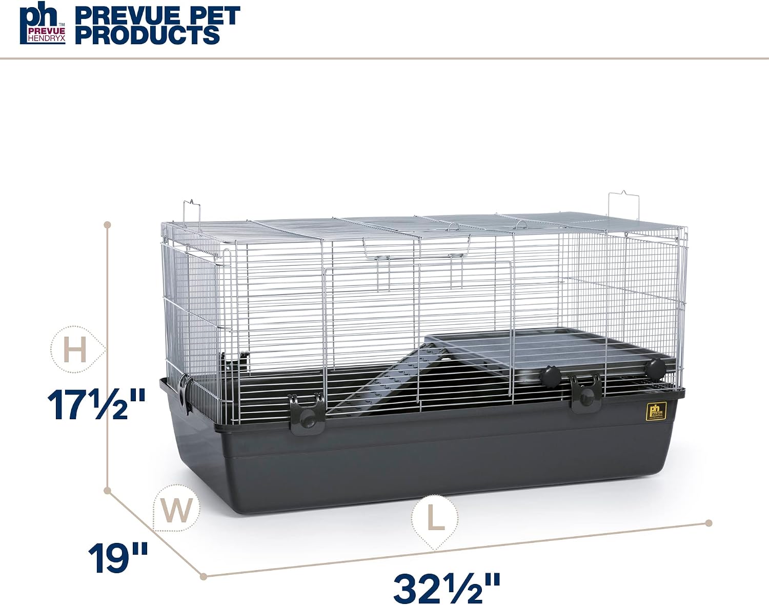 Prevue Pet Products Universal Small Animal Home - Small Animal Cage for Hamsters, Guinea Pigs, Ferrets, Dwarf