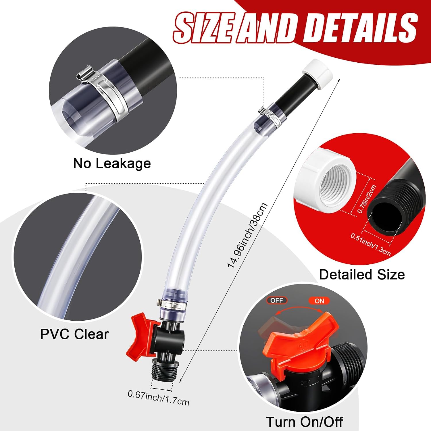 4 Pieces Racing Fuel Jug Cap Racing Fuels Filler Hose 5 Gallon Gas Can Cap with Hose Kits for Gasoline 5 Gallon