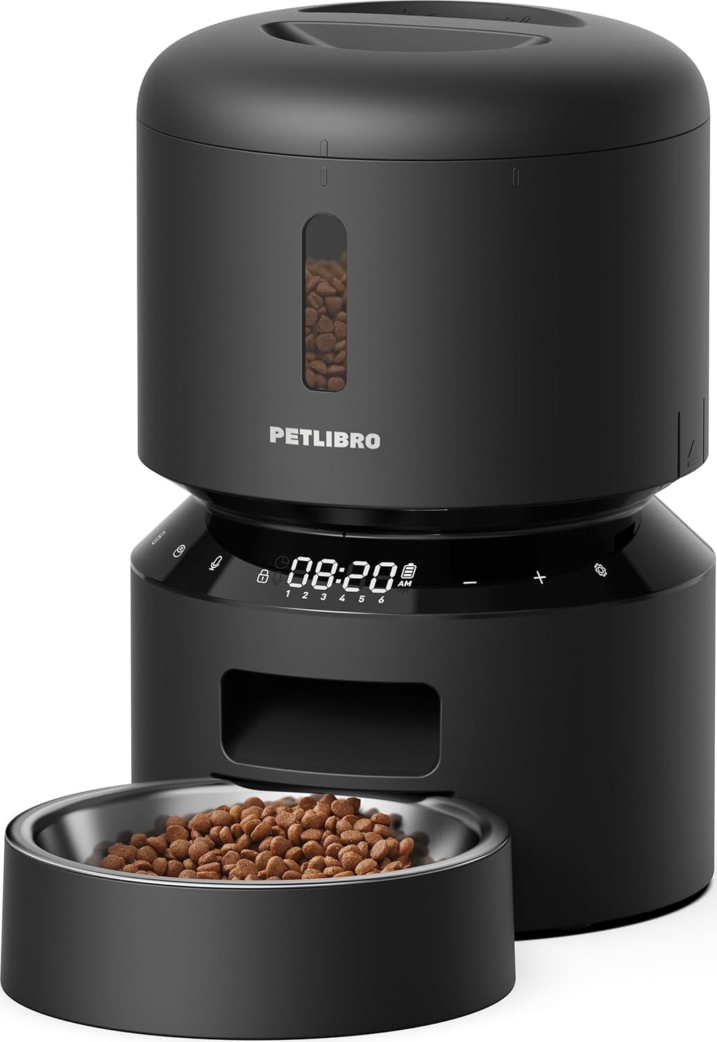 Automatic Cat Feeder, Timed Dry Food Dispenser for Cat & Small Dog