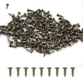 Tiny Brad Nails, Bronze, 1.2x6mm, 200 Pcs