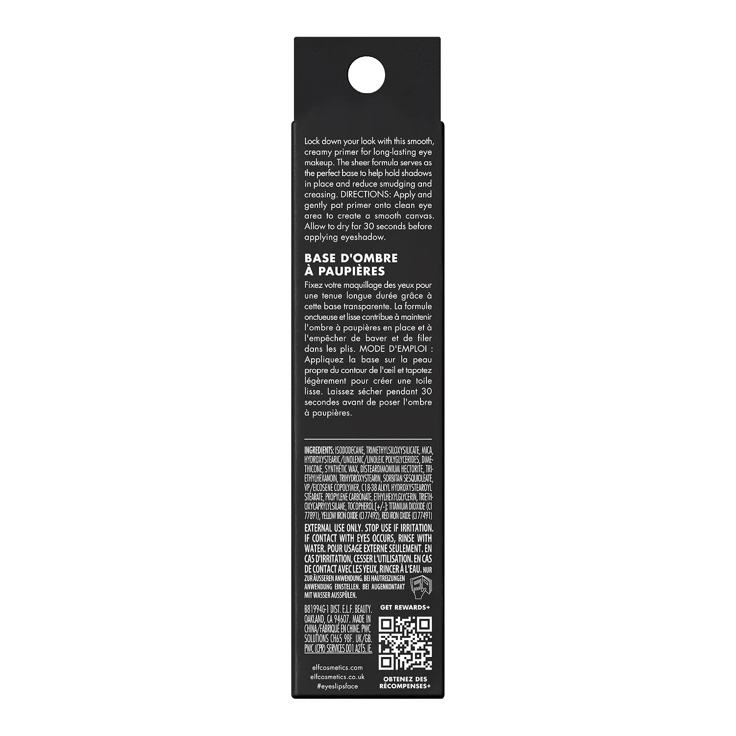 Lock It Down Eyeshadow Primer | Smooth Creamy Eye Makeup Primer For Long-Lasting Eyeshadow, Intensifies Color, Helps