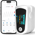 iP900BP-B Fingertip Pulse Oximeter, Blood Oxygen Monitor with Free App, Plethysmograph, and Perfusion Index (with