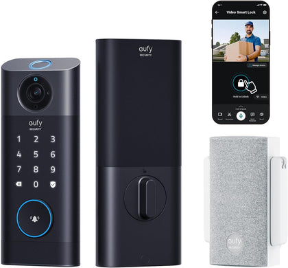 Video Smart Lock S330, Keyless Entry Door Lock,Chime Included