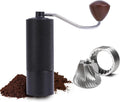 Manual Coffee Grinder, Portable Hand Coffee Mill - 25g Capacity | CNC Stainless Steel Conical Burr, Internal