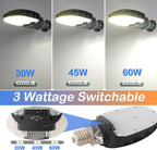 LED Shoebox Retrofit Lamp, 30W/45W/60W Selectable, Rotatable E39/E26 Base