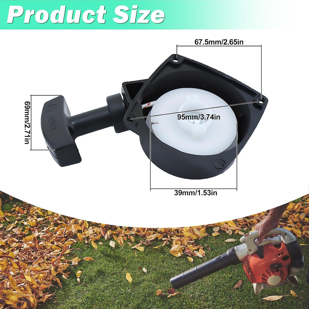 A051000960 Recoil Pull Start Starter, Recoil Starter Assembly for Echo ES-250 PB-250 PB-250LN ES-252 PB-252 254cc Handheld Blower Pull Start Replace A051000961 A052000490 A051002980